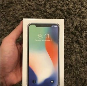 Iphone x 256 gb black brand new